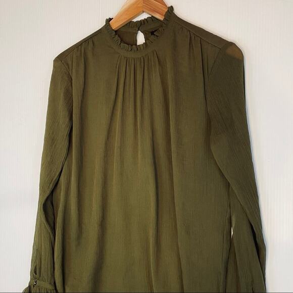 Vero Moda long sleeve high neck blouse top - Picture 5 of 11